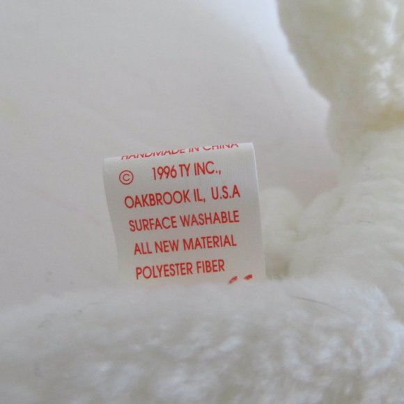 Retired Ty Beanie Baby Fleece (Lamb), NWT - Picture 4 of 8